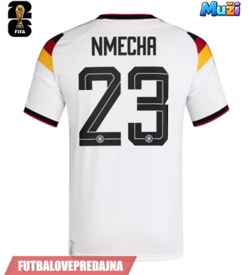 Lacne Muži Futbalové dres Nemecko Felix Nmecha #23 MS 2026 Krátky Rukáv - Domáci